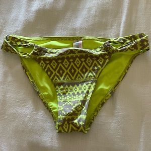 Aztec bikini bottoms yellow